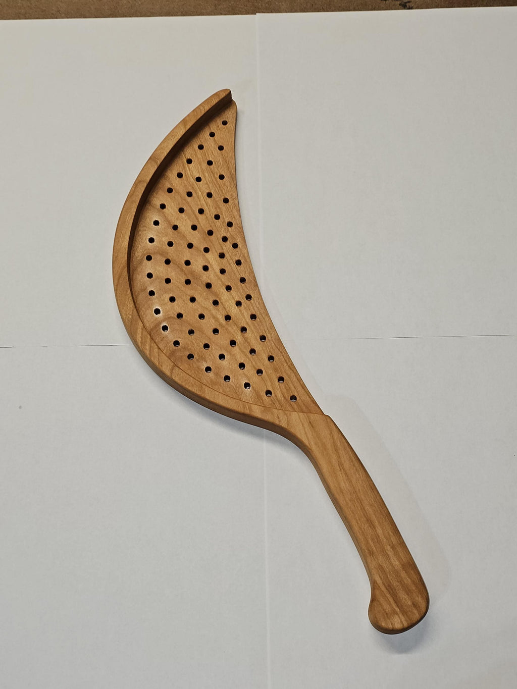 Wooden Pot Strainer Template – DIY Kitchen Tool Woodworking Plan PDF