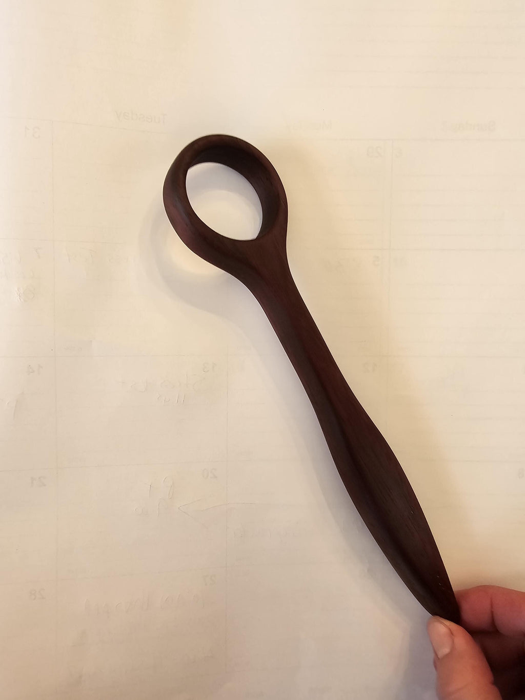 Danish Dough Whisk Woodworking Template – Printable PDF Plan