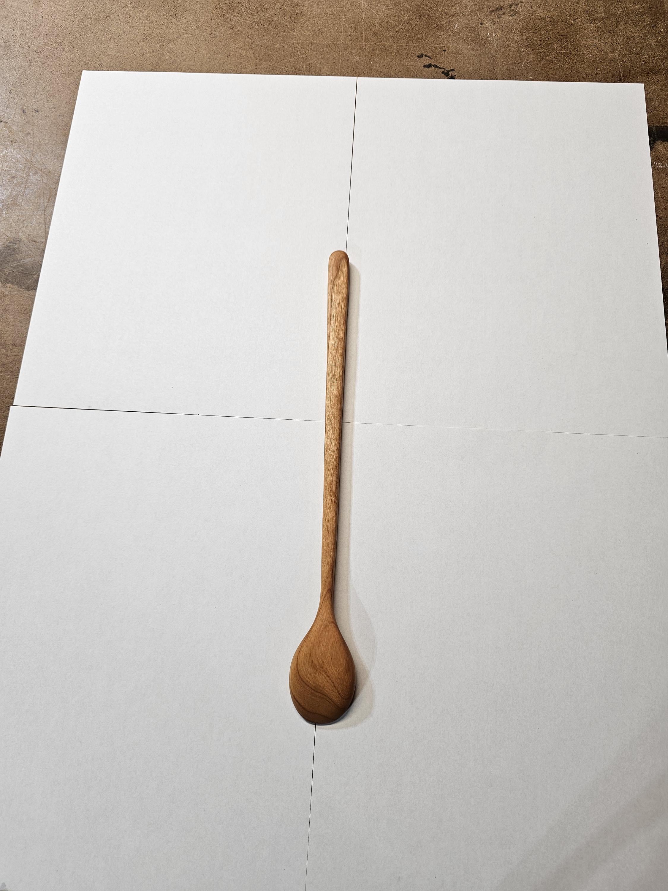 Wooden Tasting Spoon Template – DIY Woodworking Plan PDF