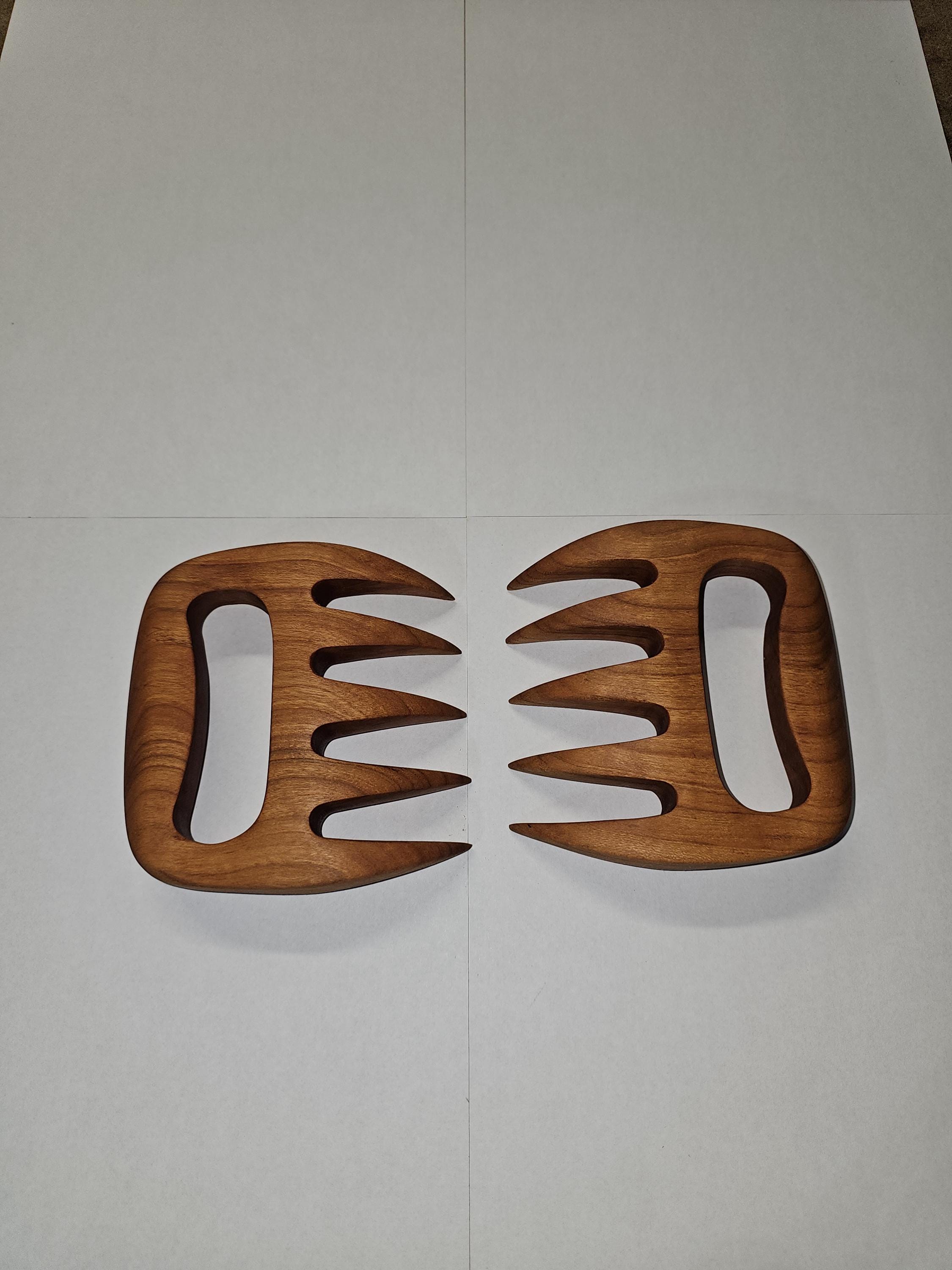 Meat Shredding Claws Woodworking Template – Printable PDF