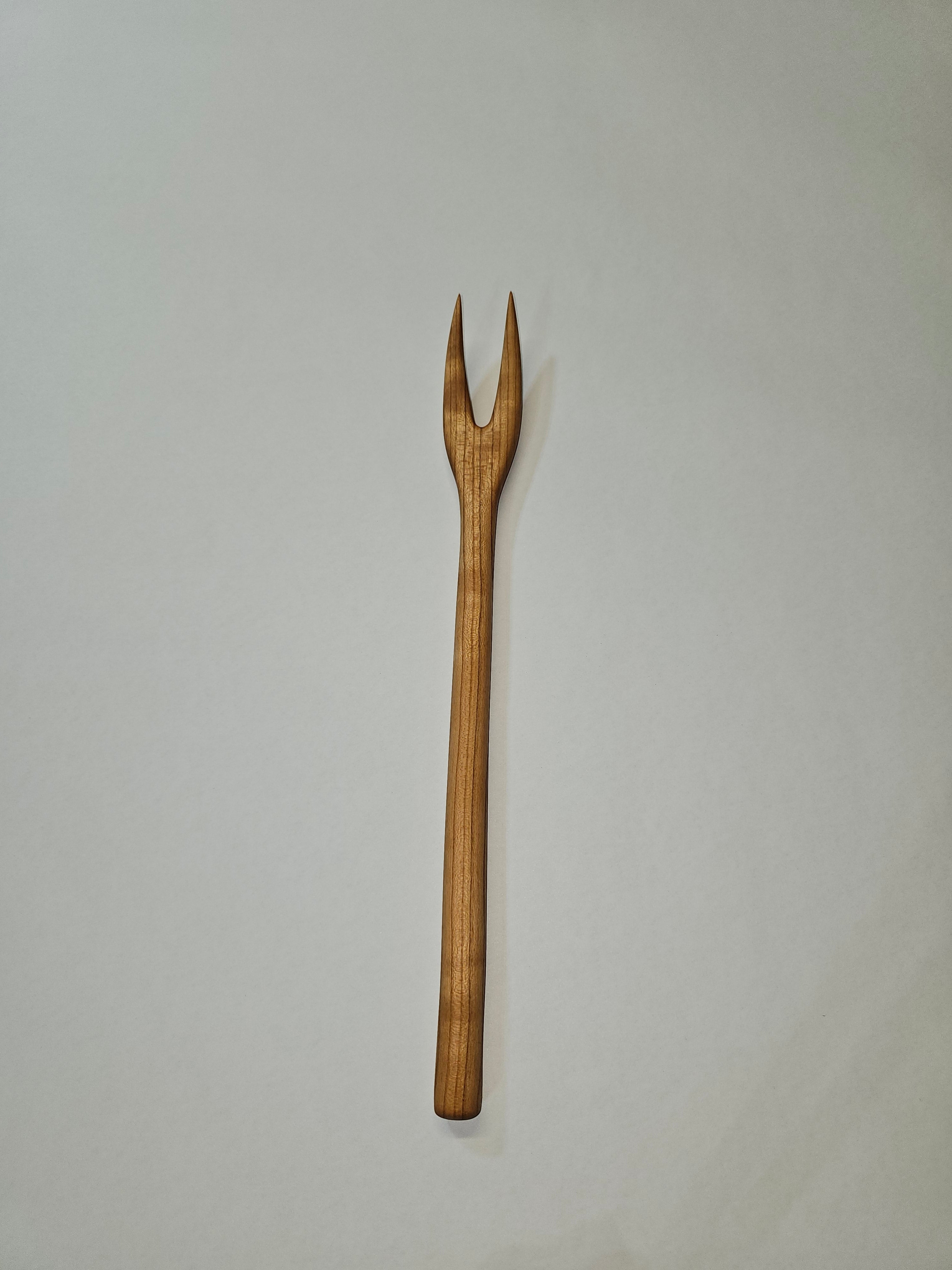 Wooden Carving Fork Template – DIY Woodworking Plan PDF