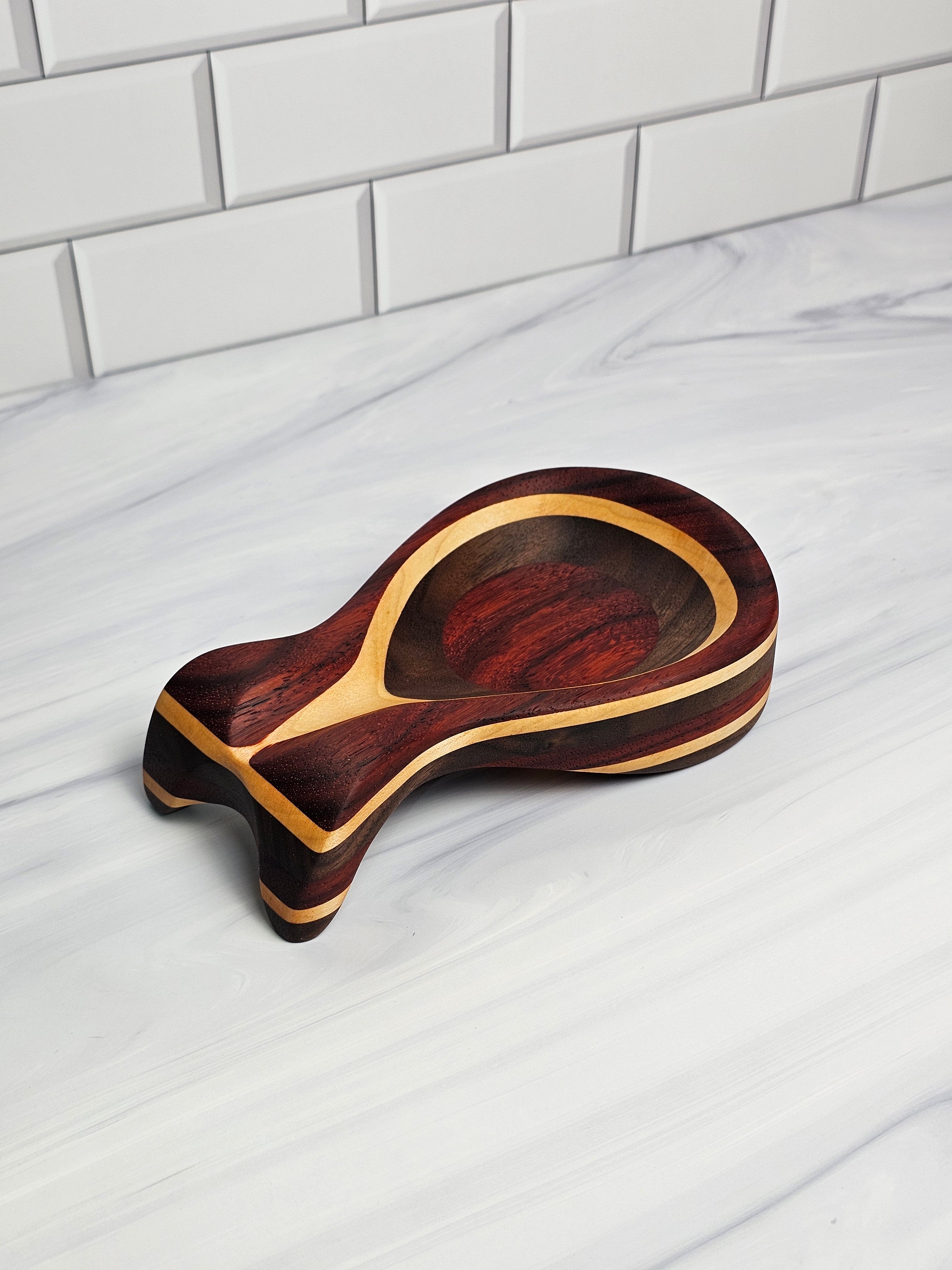 Wooden Spoon Rest Template – Printable PDF Woodworking Plan