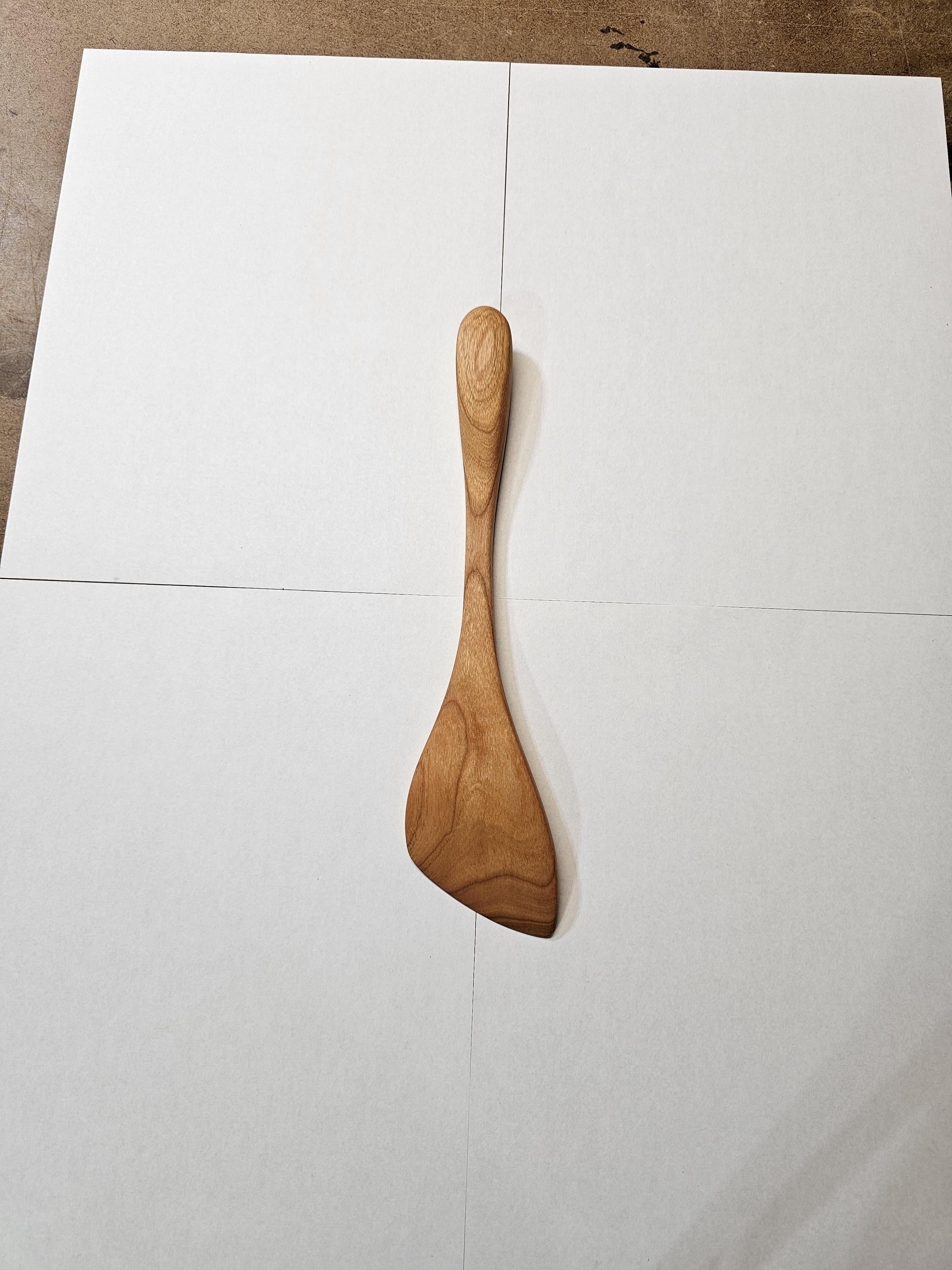 Wooden Spatula Template – DIY Woodworking Plan PDF