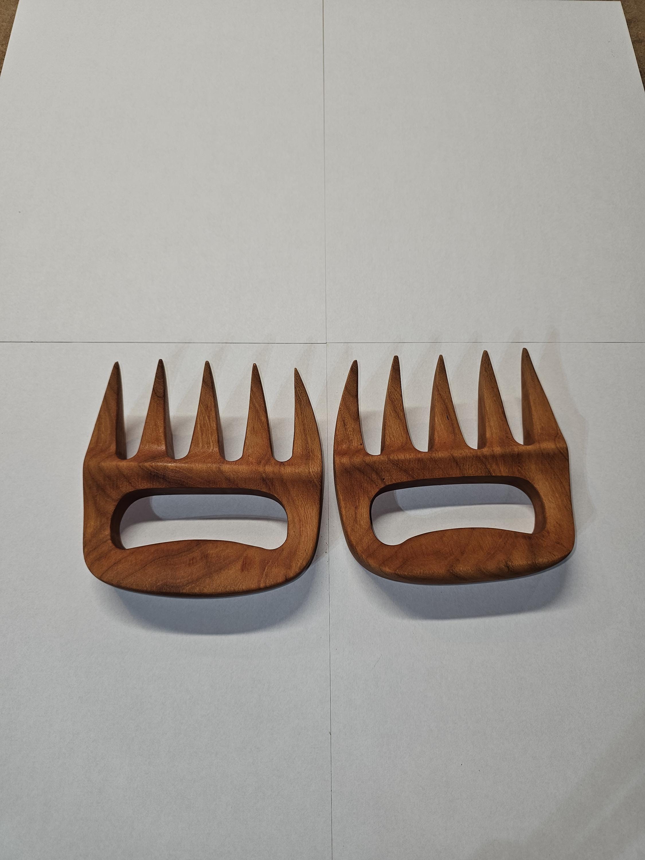 Meat Shredding Claws Woodworking Template – Printable PDF